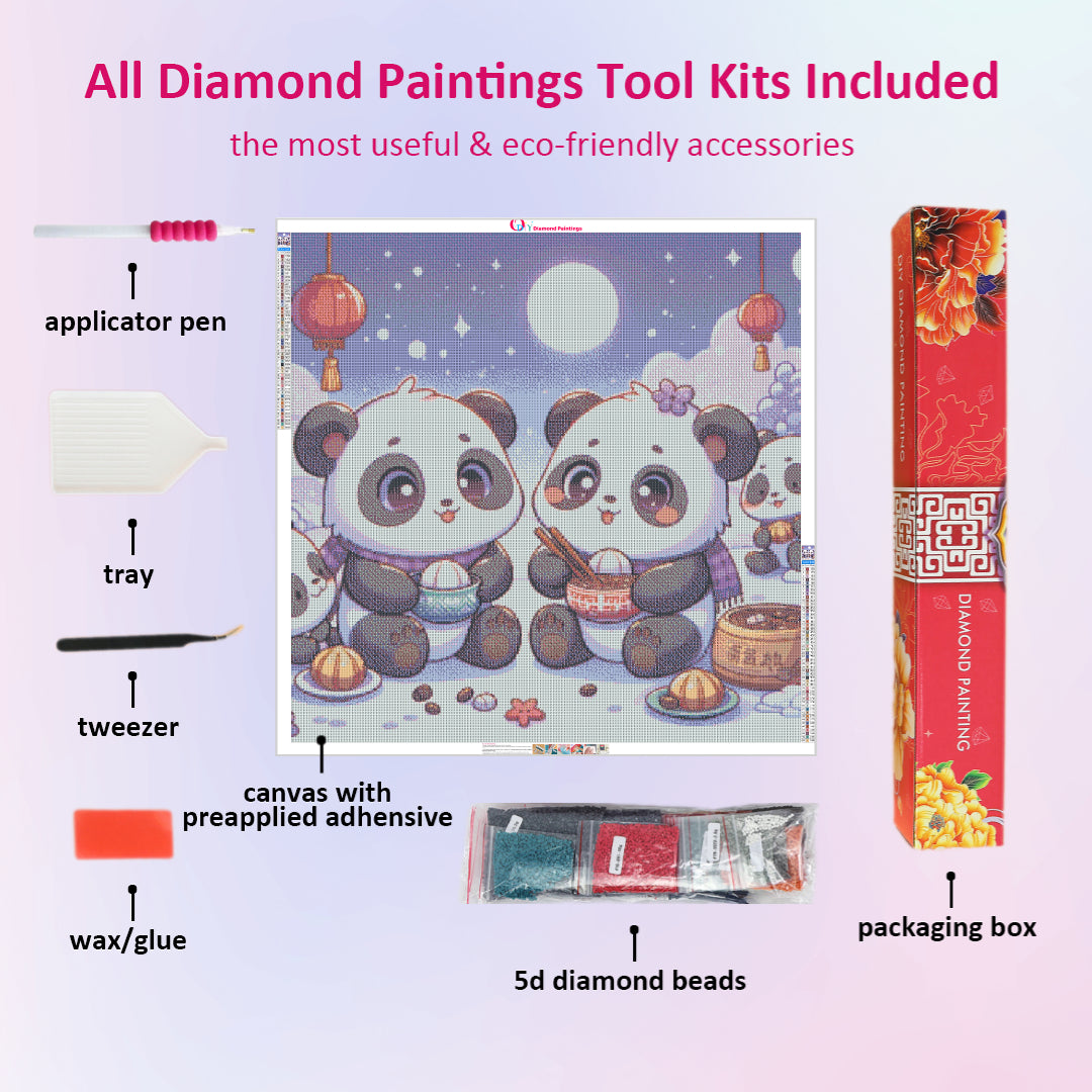 panda-celebrating-the-winter-solstice-diamond-painting-art-kit