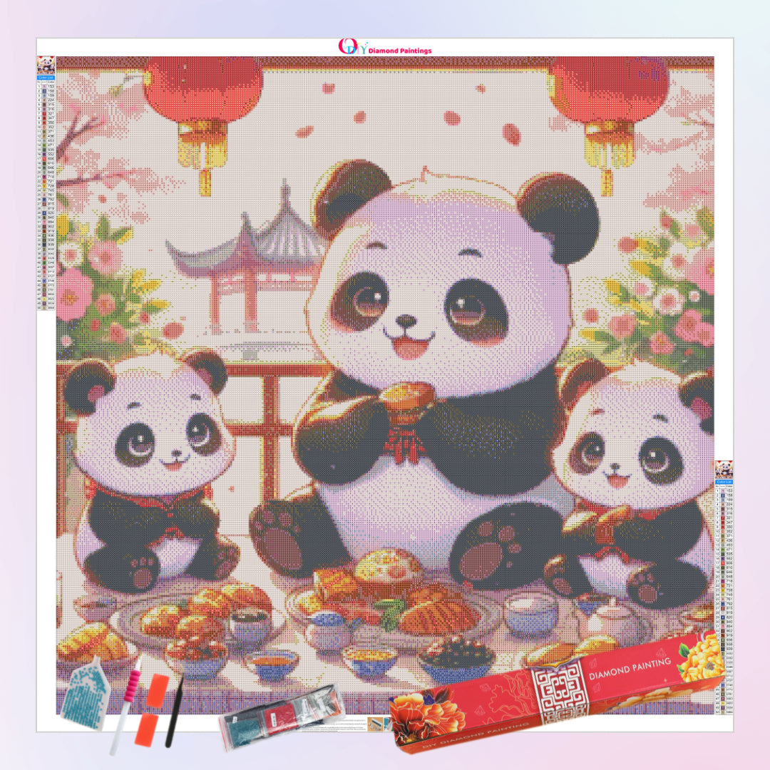 panda-chinese-new-year-feast-diamond-painting-art-kit