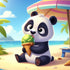 panda-on-the-beach-diamond-painting-art-kit