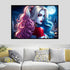 perfect-side-face-harley-quinn-diamond-painting-art-kit