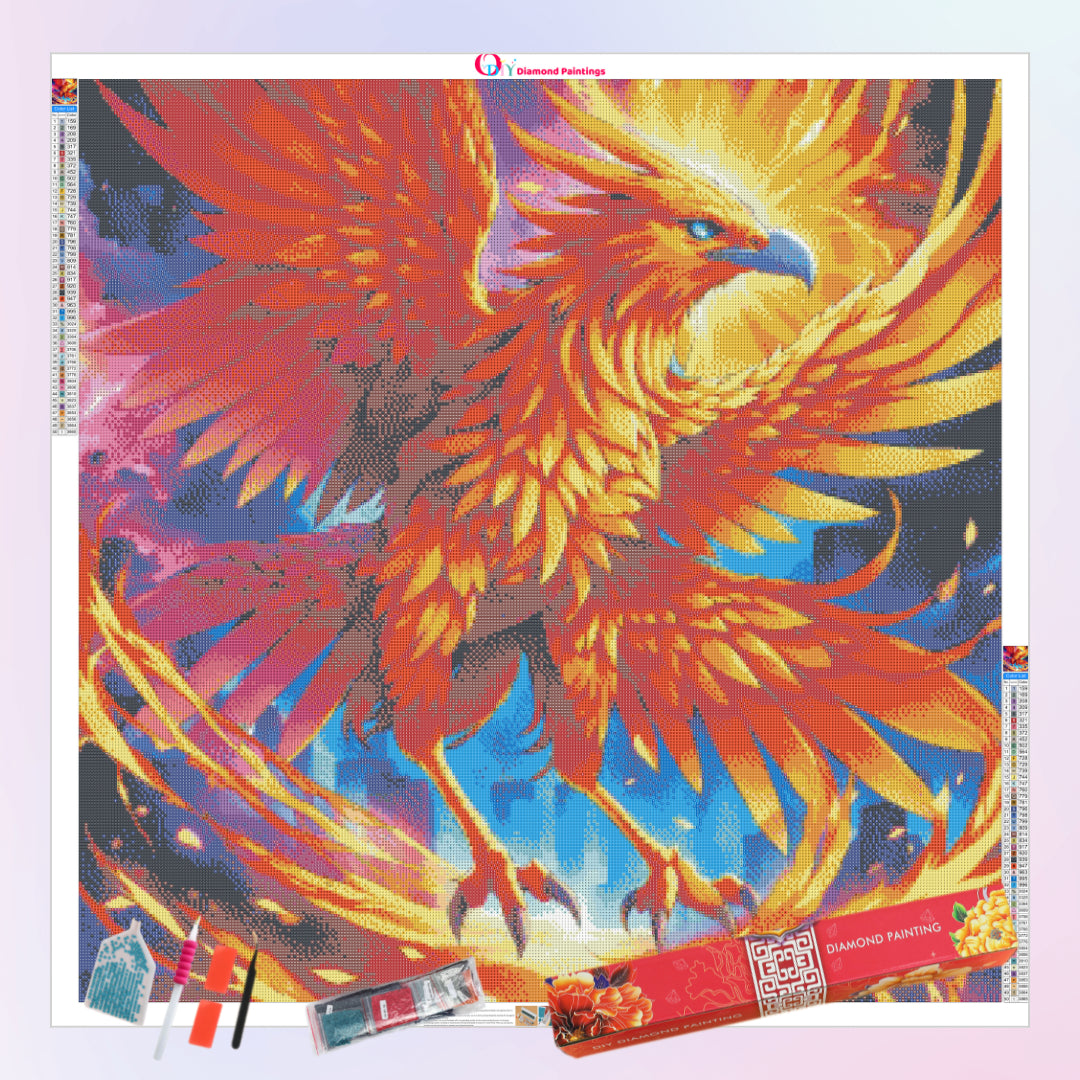 phoenix-descends-diamond-painting-art-kit