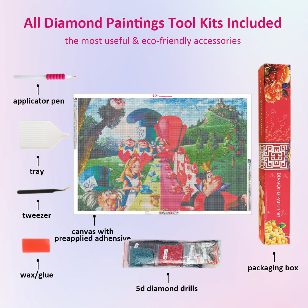 picnic-alice-in-wonderland-diamond-painting-art-kit