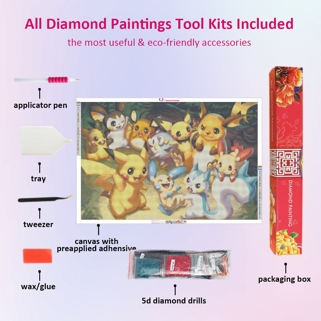pikachu-family-diamond-painting-art-kit