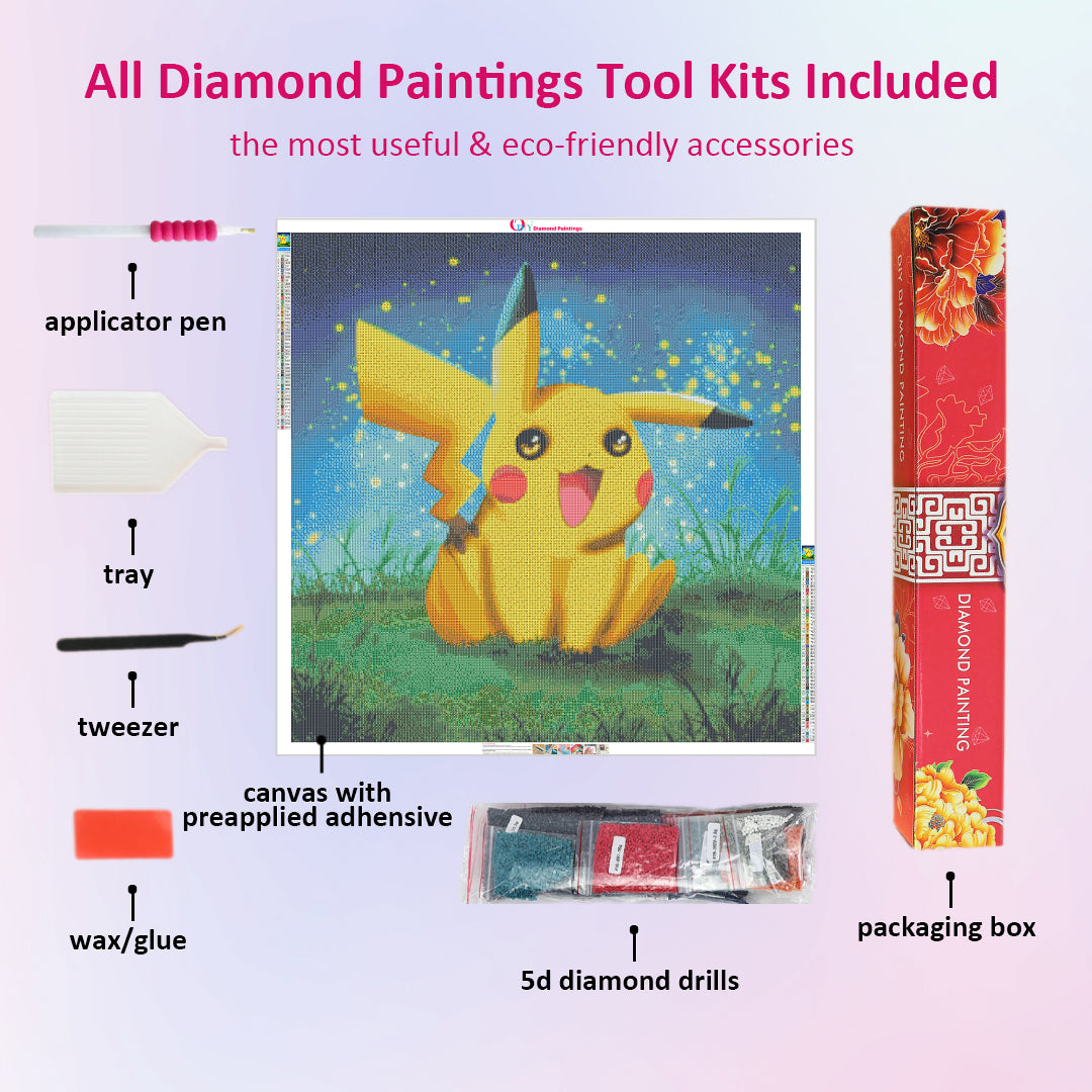 pikachu-on-greensward-diamond-painting-art-kit