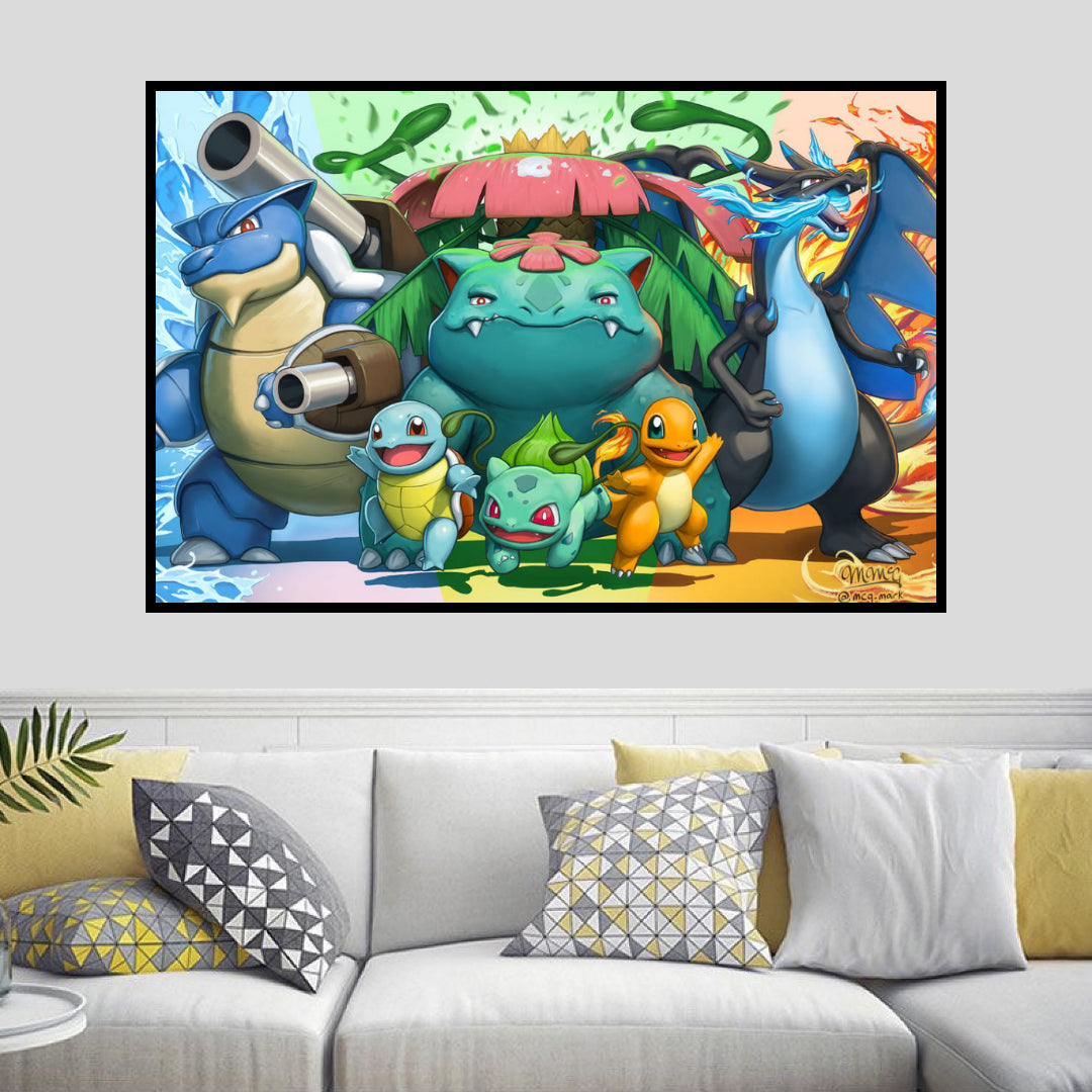 pokemon-generation-I-diamond-painting-art-kit