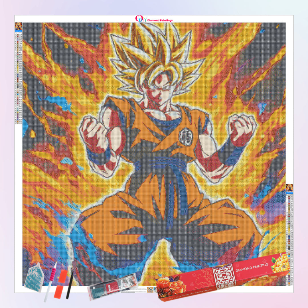 power-up-goku-diamond-painting-art-kit