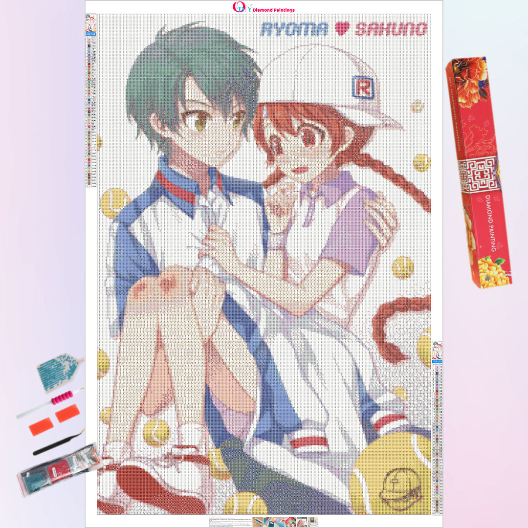 princess-hug-royma-and-sakuno-prince-of-tennis-diamond-painting-art-kit