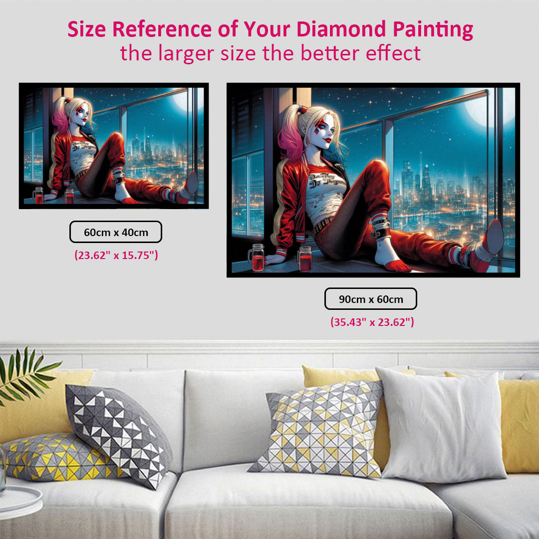 quiet-night-harley-quinn-diamond-painting-art-kit