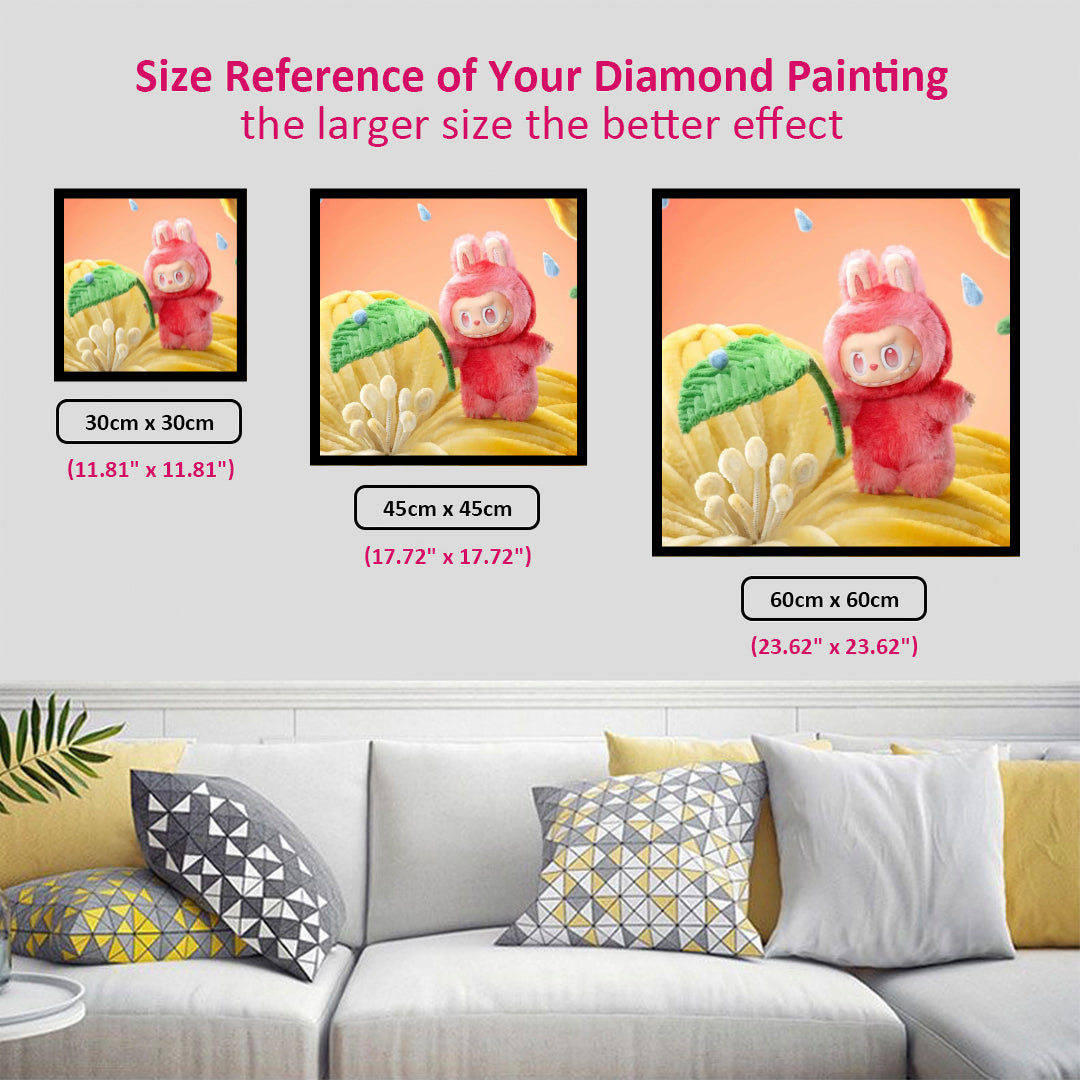 red-labubu-diamond-painting-art-kit