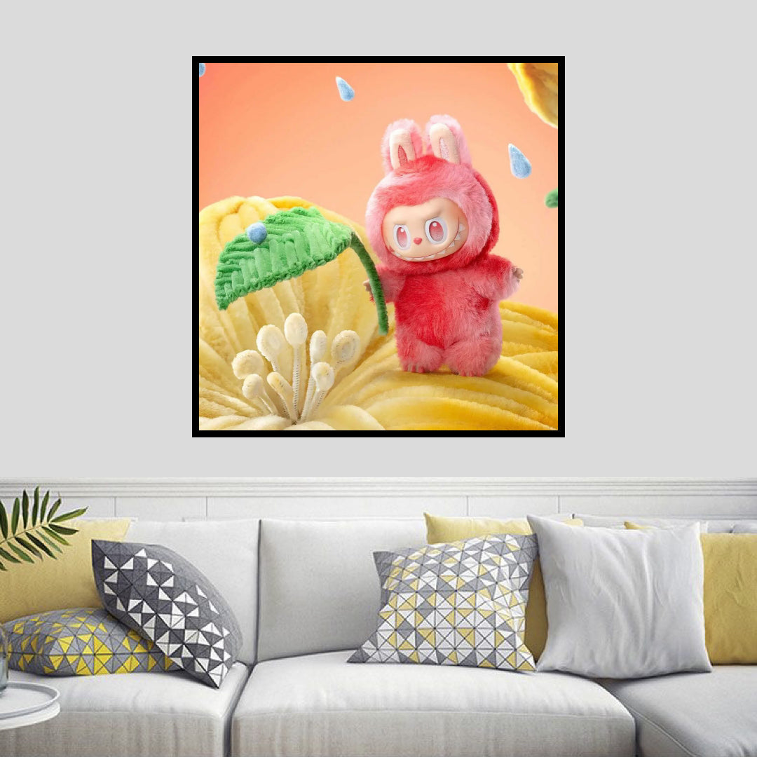 red-labubu-diamond-painting-art-kit