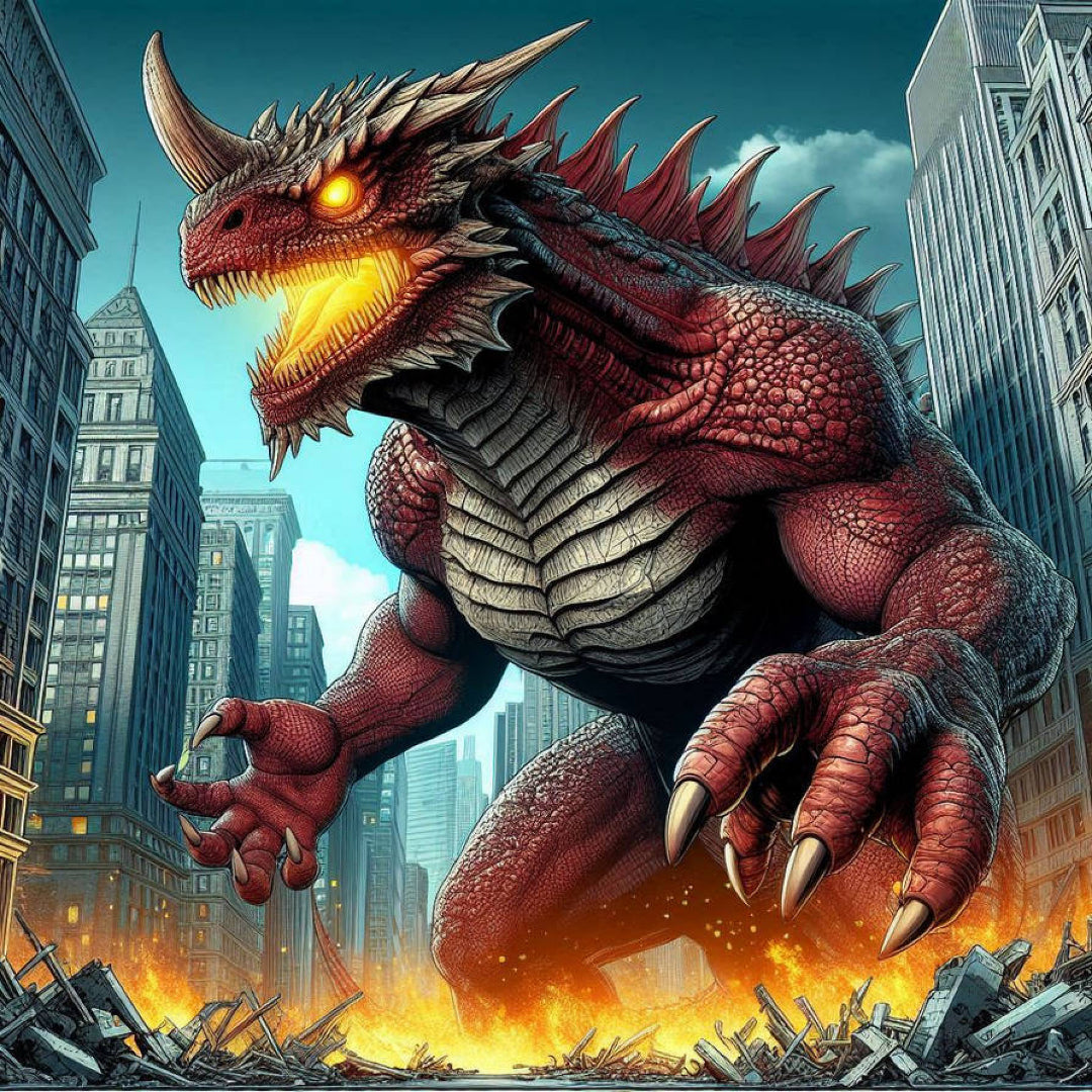 red-wave-beast-godzilla-diamond-painting-art-kit