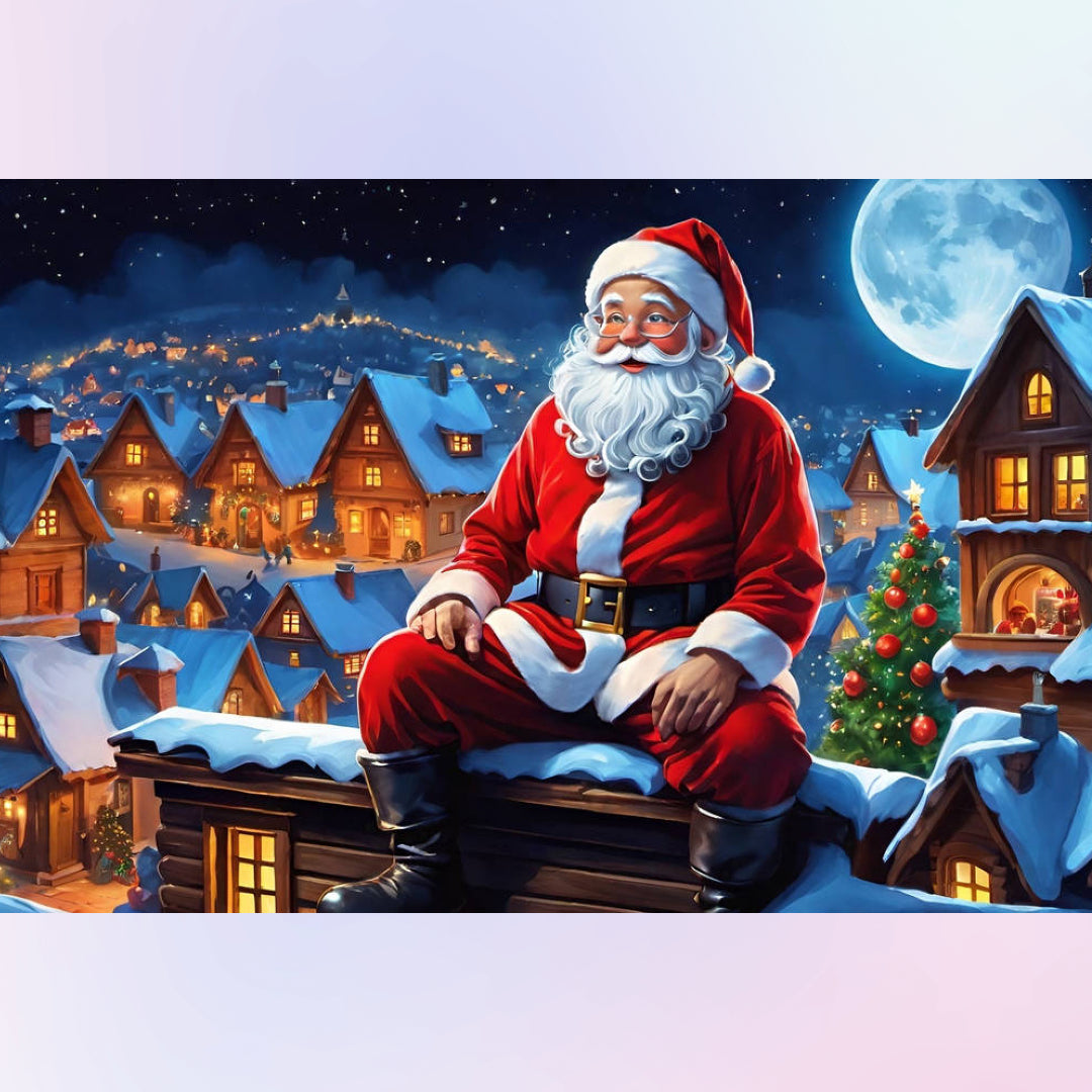 santa-claus-on-the-rooftop-diamond-painting-art-kit