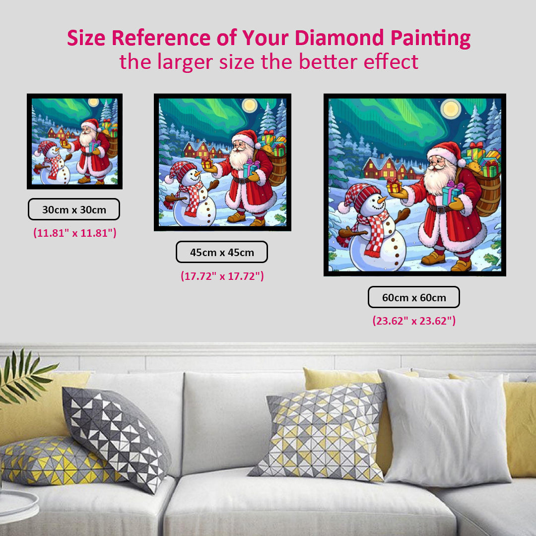 santa-gift-to-snowman-diamond-painting-art-kit