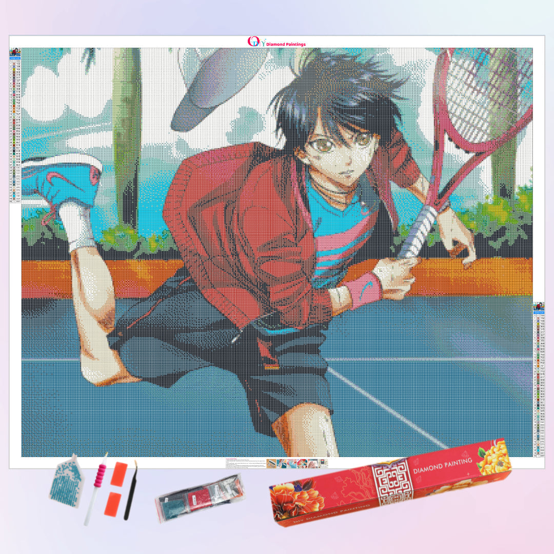 score-echizen-royma-prince-of-tennis-diamond-painting-art-kit