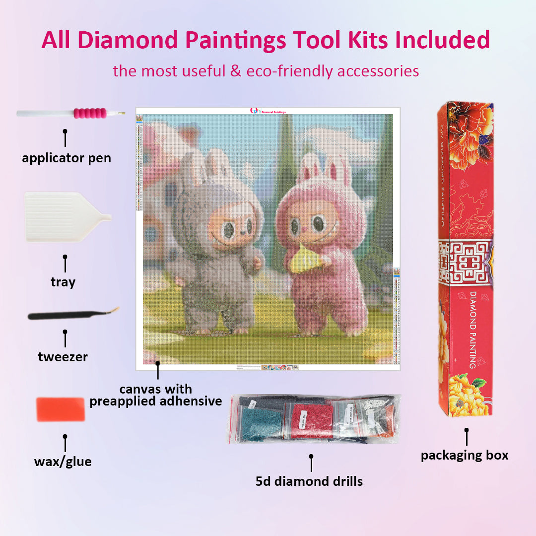 share-dessert-with-labubu-diamond-painting-art-kit