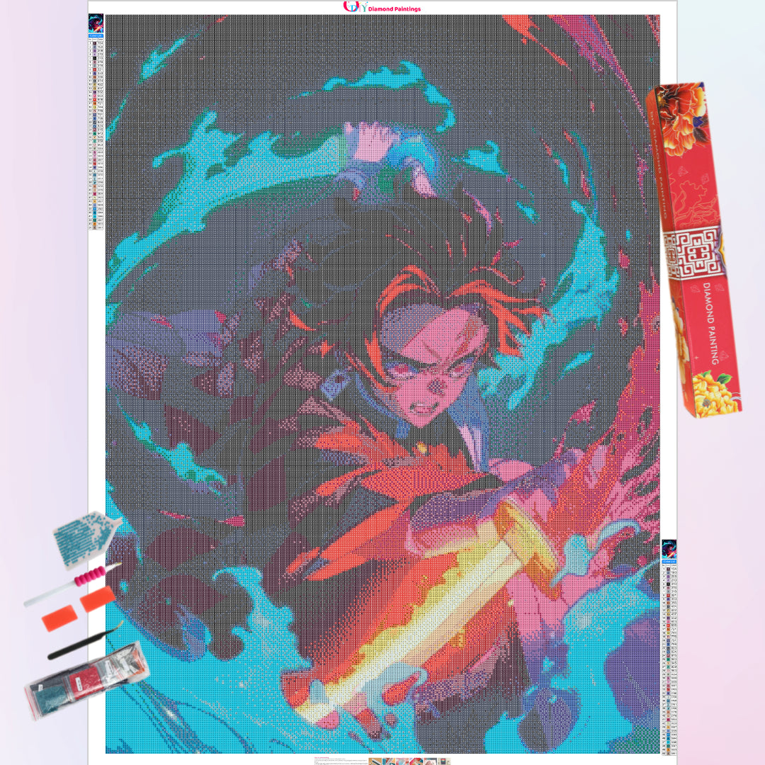 skilled-tanjiro-diamond-painting-art-kit