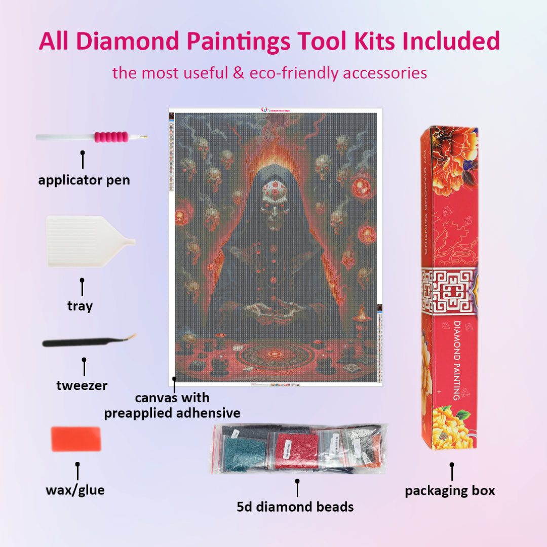 skull-fortune-teller-diamond-painting-art-kit