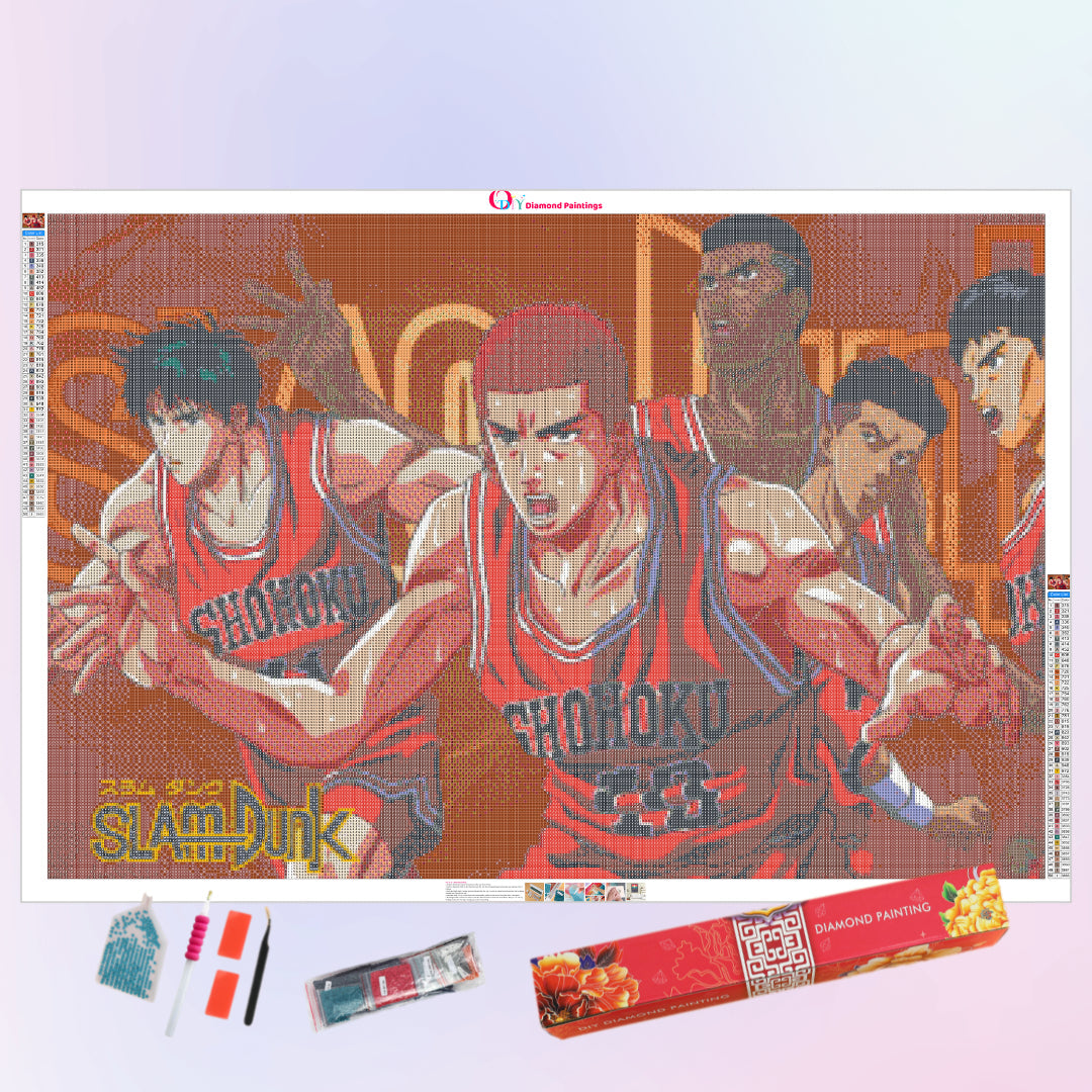 slam-dunk-shohoku-diamond-painting-art-kit