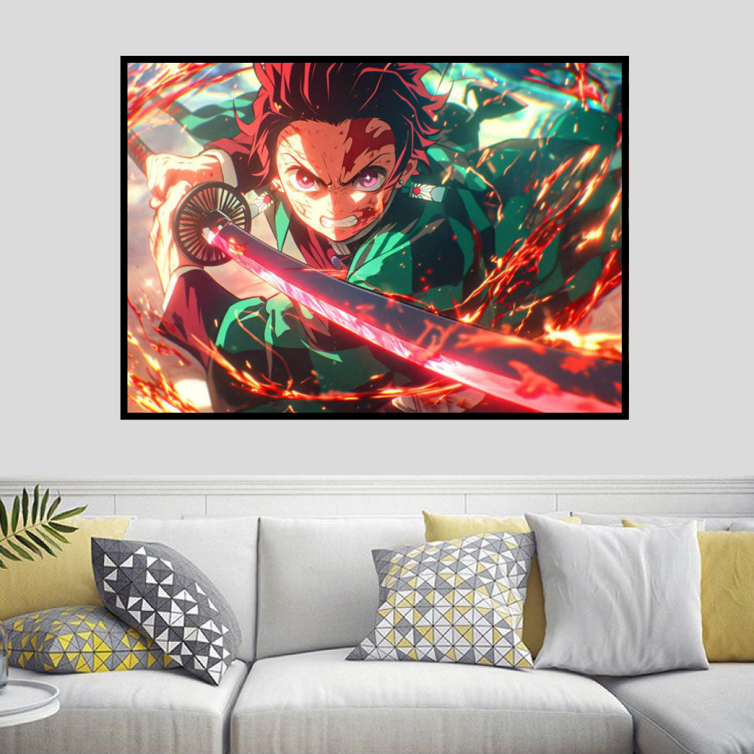 slashing-strike-tanjiro-diamond-painting-art-kit