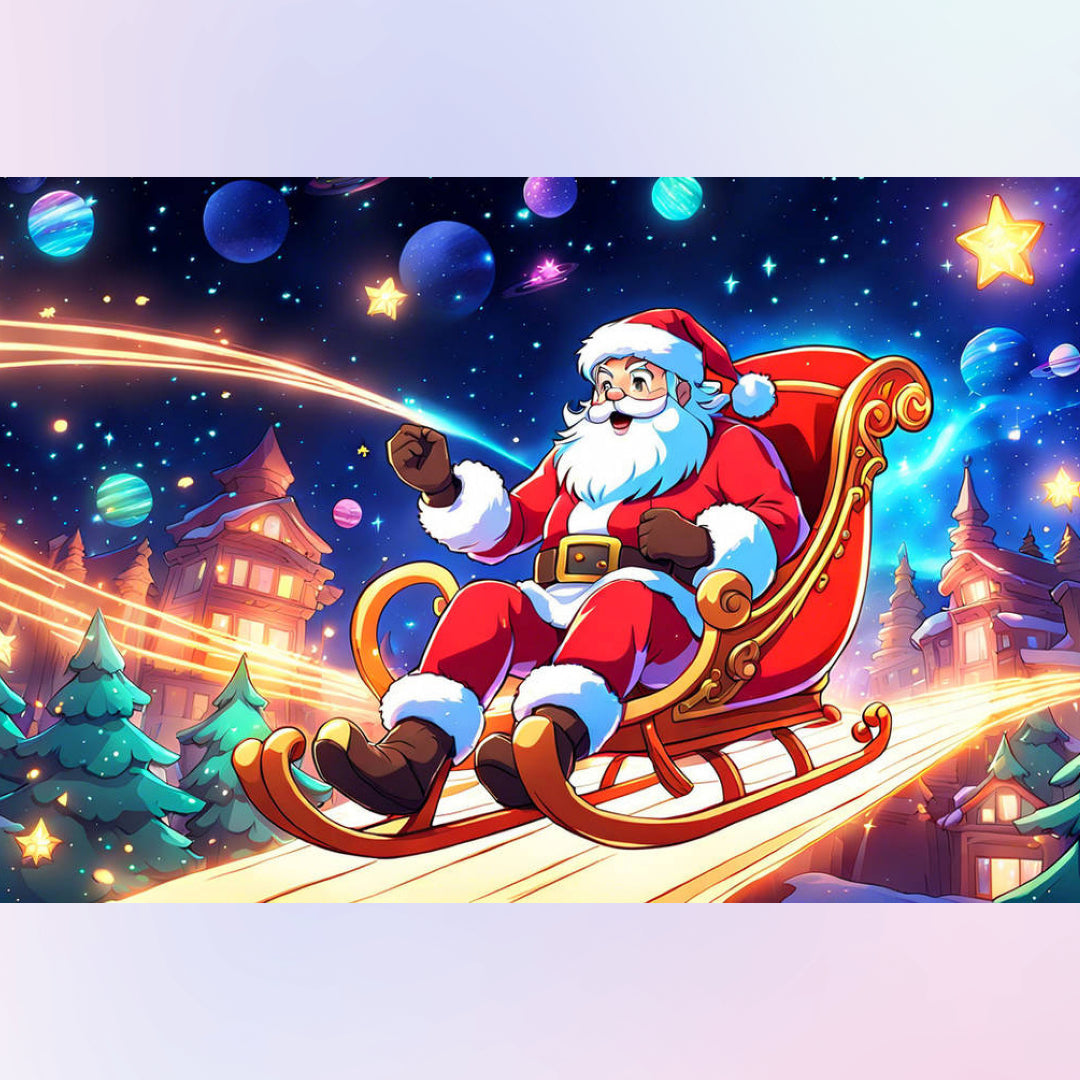 sleigh-travel-santa-claus-diamond-painting-art-kit