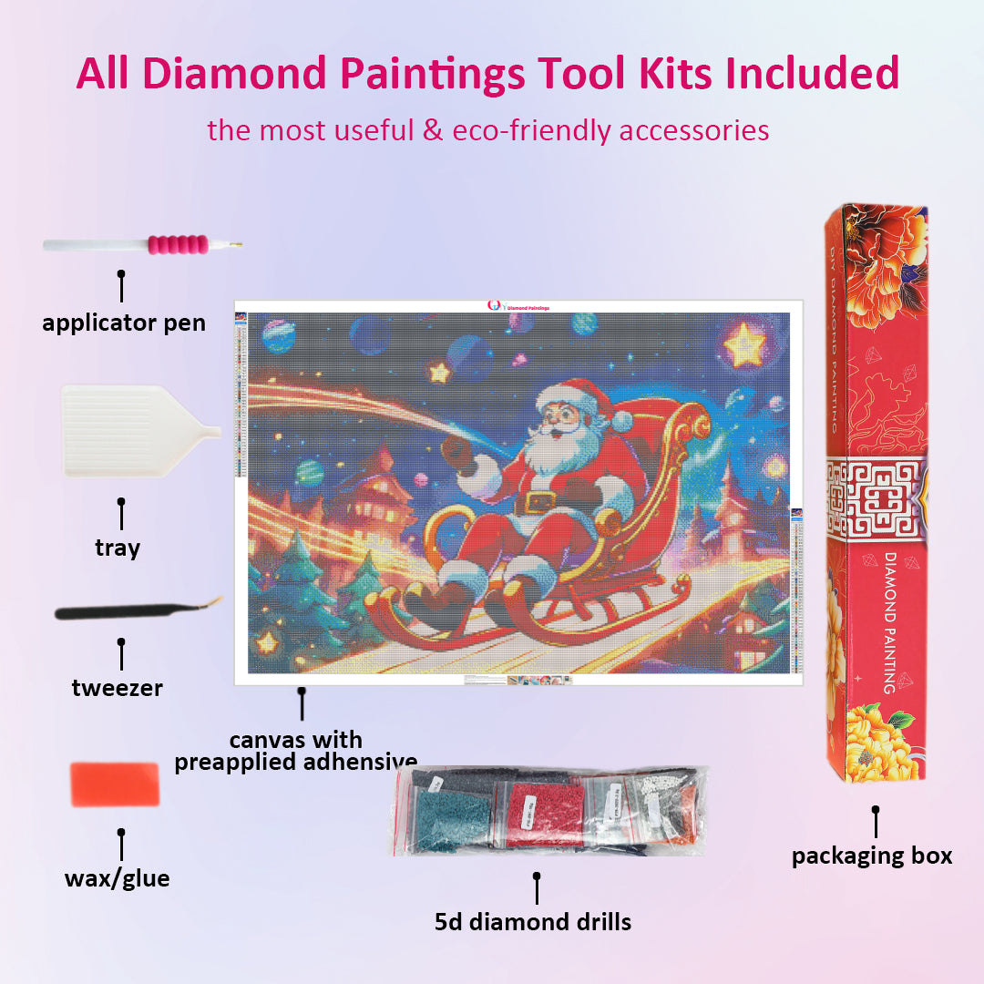 sleigh-travel-santa-claus-diamond-painting-art-kit