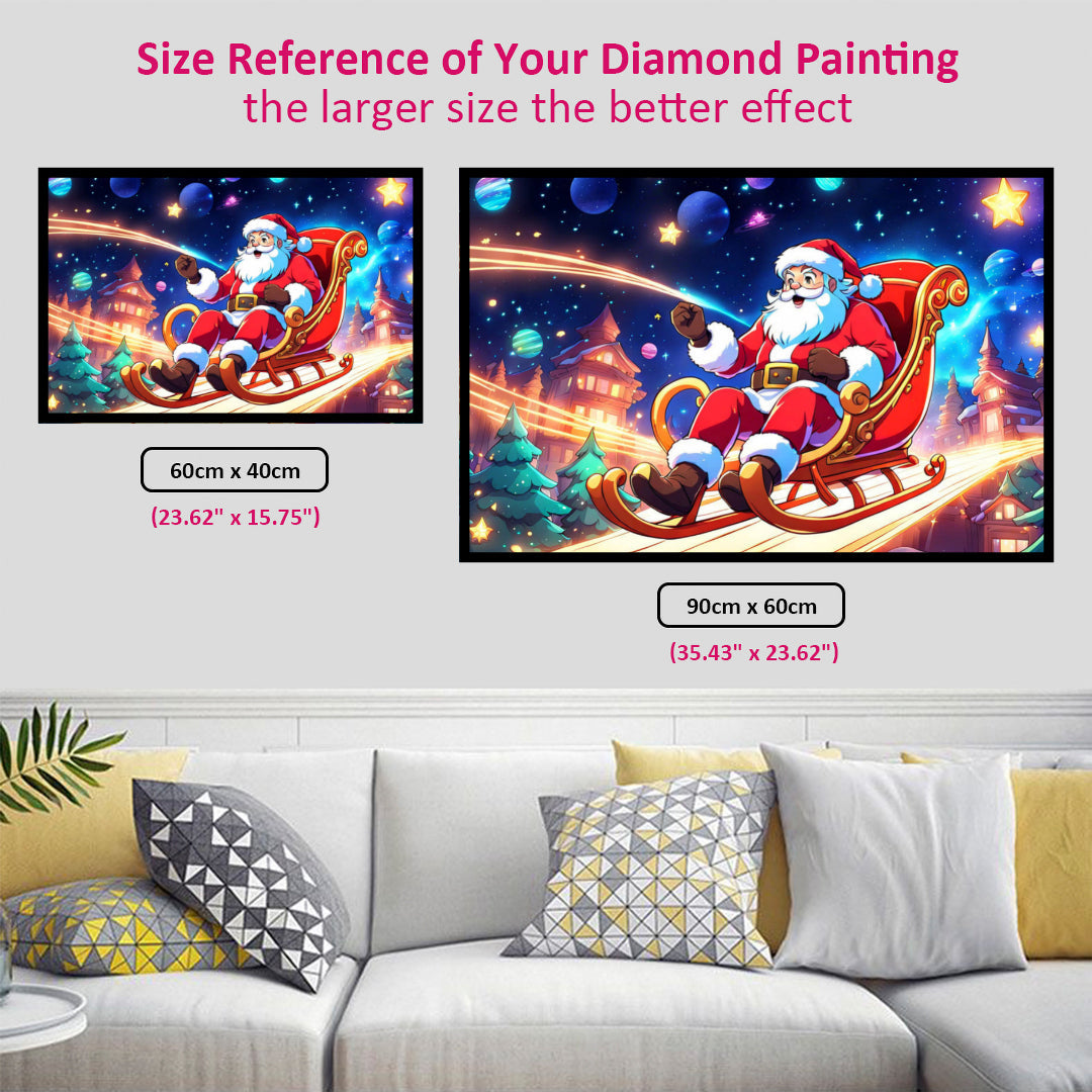 sleigh-travel-santa-claus-diamond-painting-art-kit