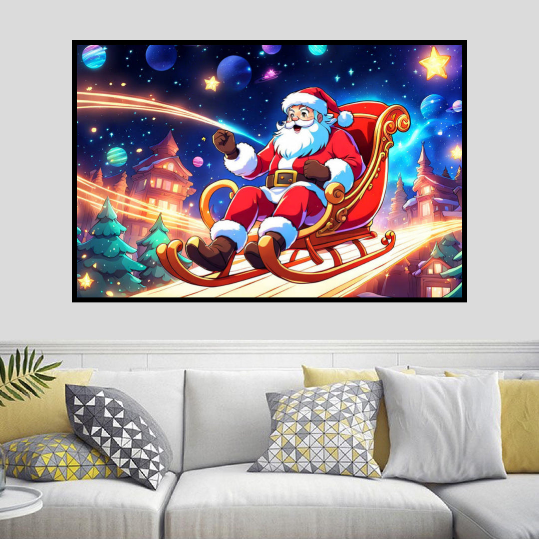 sleigh-travel-santa-claus-diamond-painting-art-kit