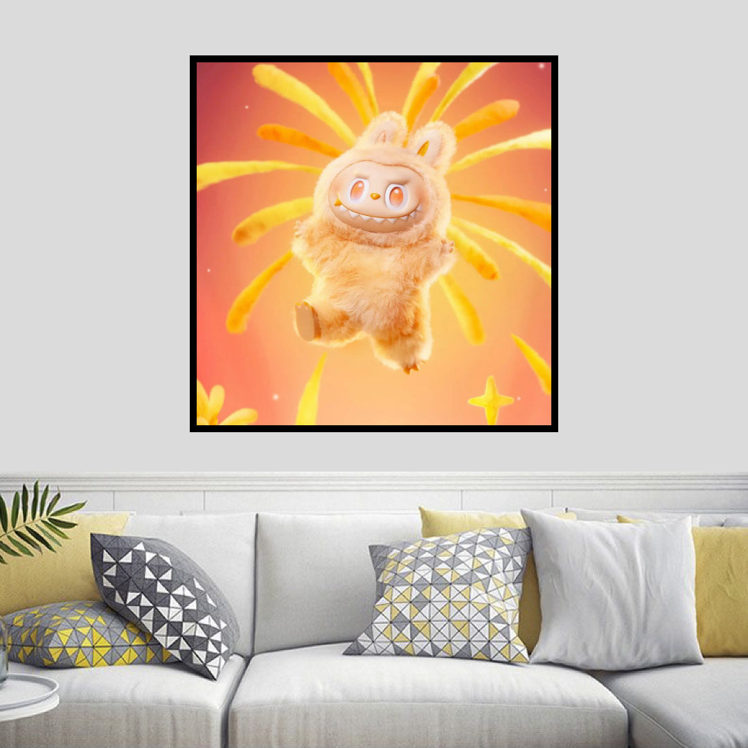 sparkling-yellow-labubu-diamond-painting-art-kit