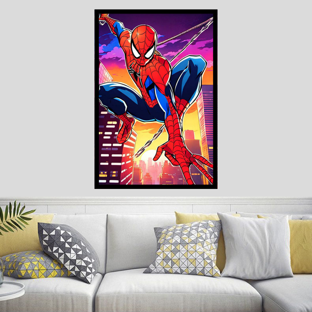 spiderman-city-walk-diamond-painting-art-kit