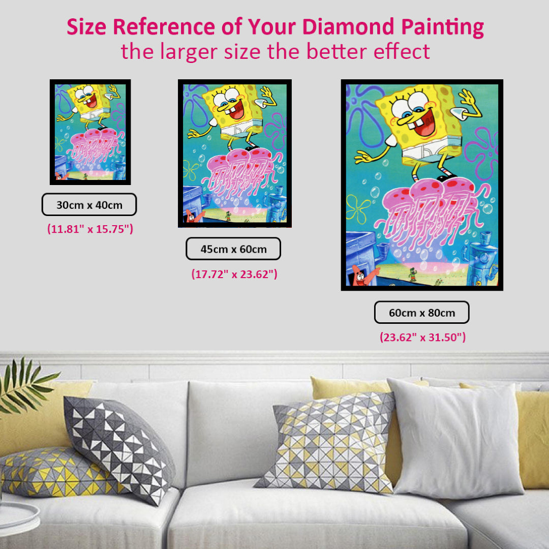 spongebob-jellyfish-diamond-painting-art-kit