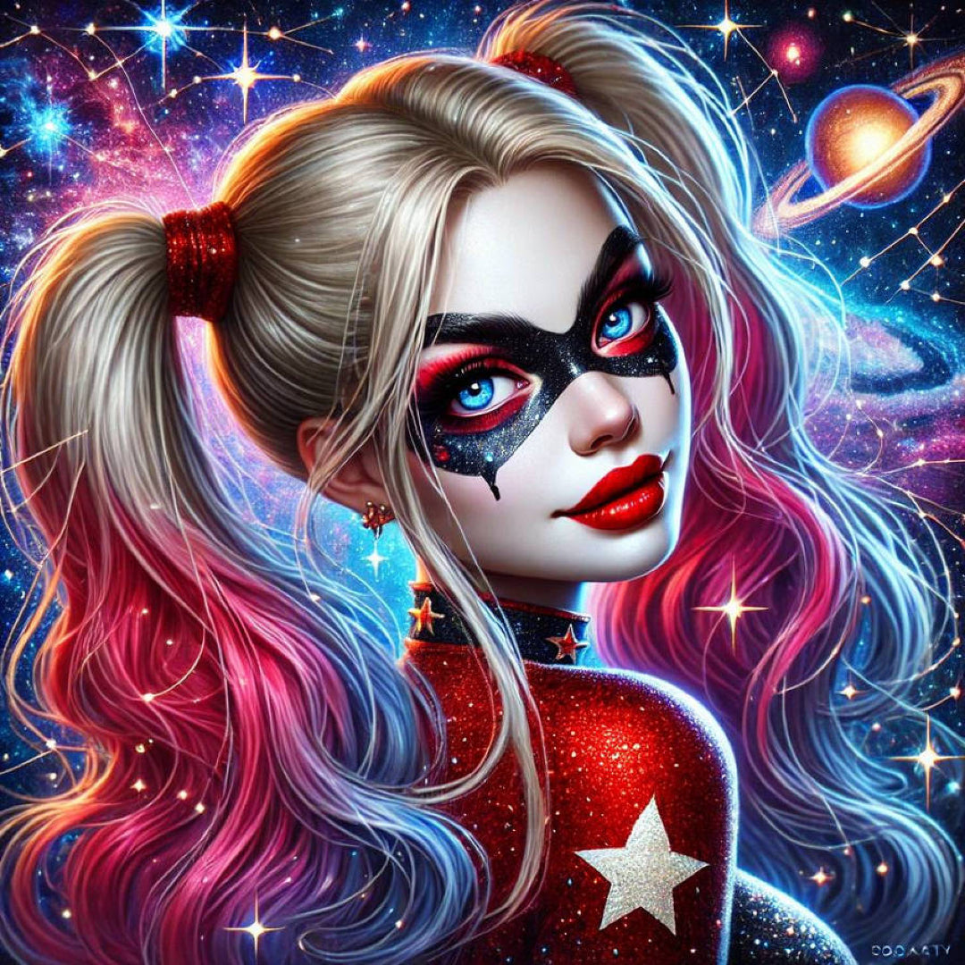 starry-harley-quinn-diamond-painting-art-kit