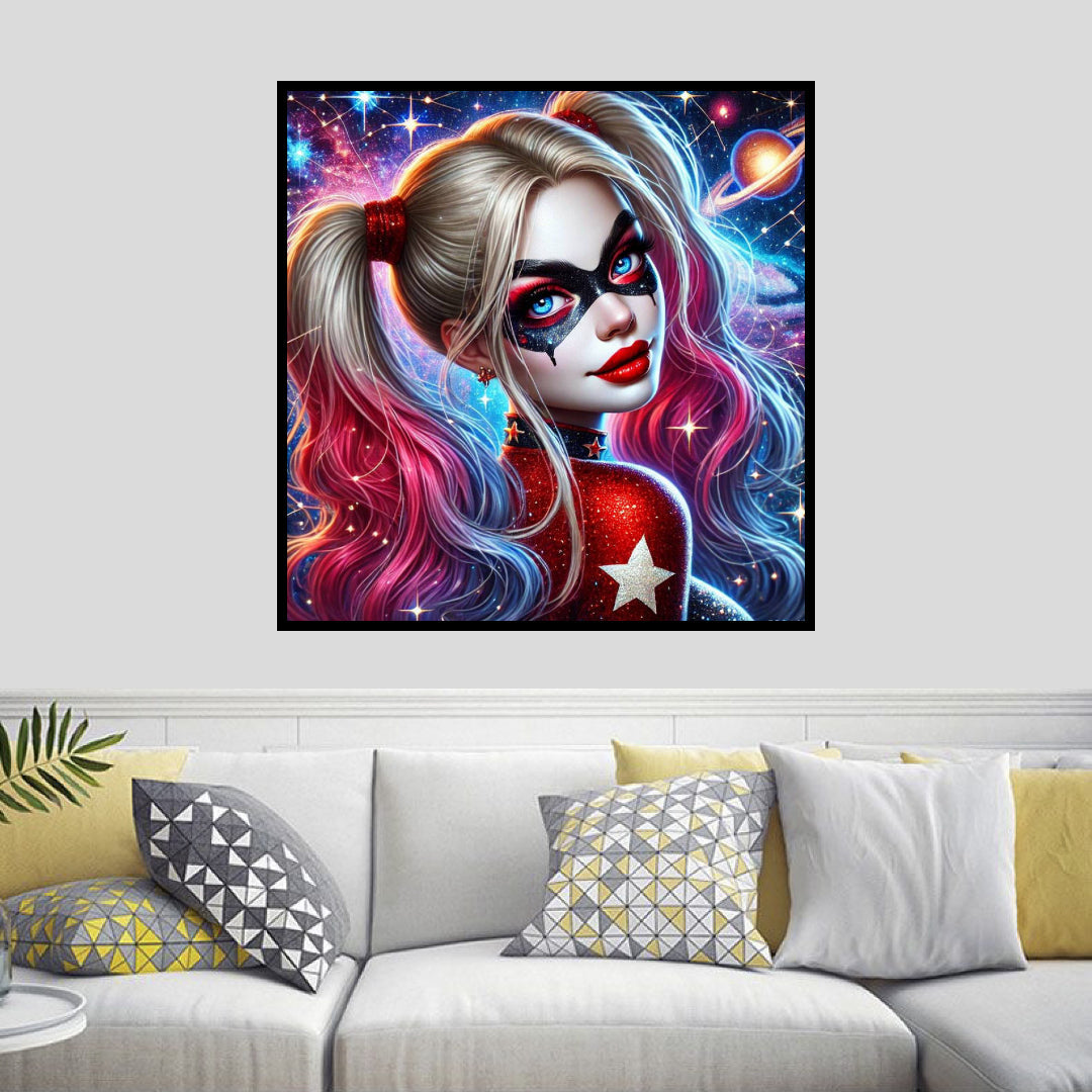 starry-harley-quinn-diamond-painting-art-kit