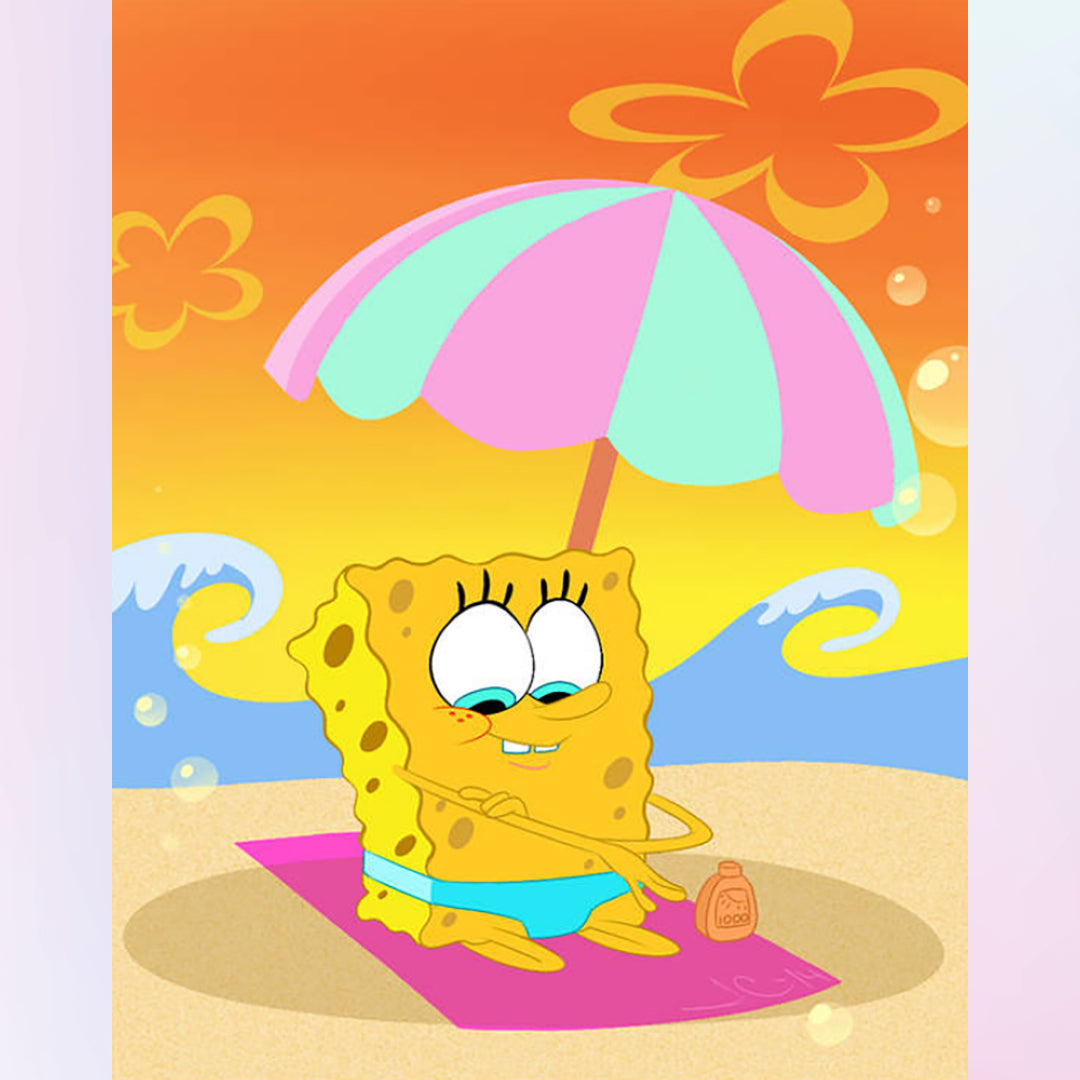 summer-vacation-spongebob-diamond-painting-art-kit
