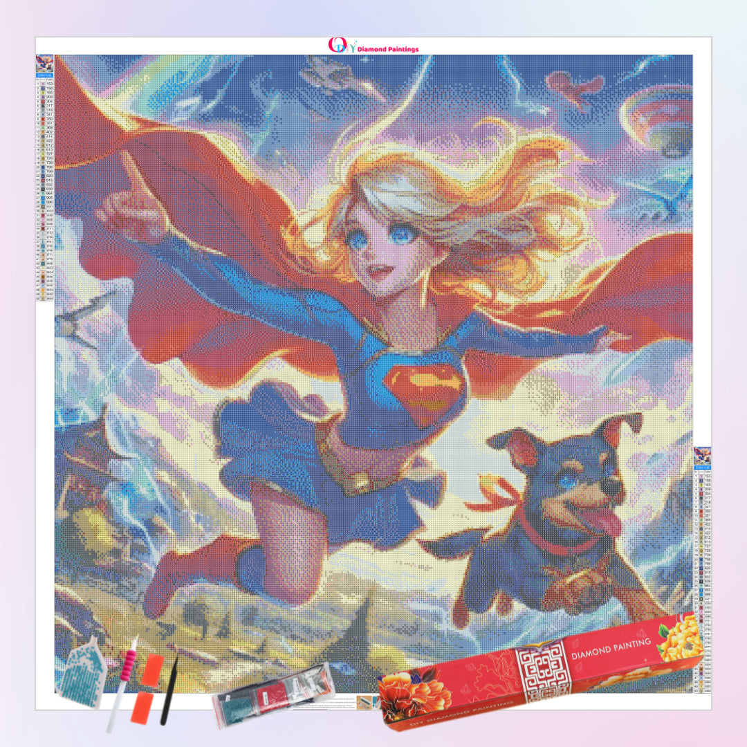 superdog-and-supergirl-diamond-painting-art-kit