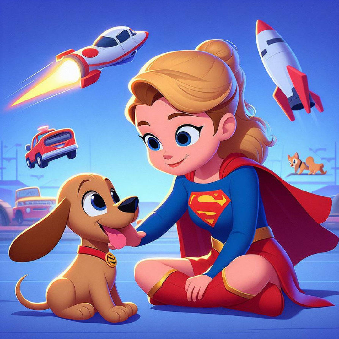 supergirl-and-krypto-diamond-painting-art-kit