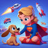 supergirl-and-krypto-diamond-painting-art-kit