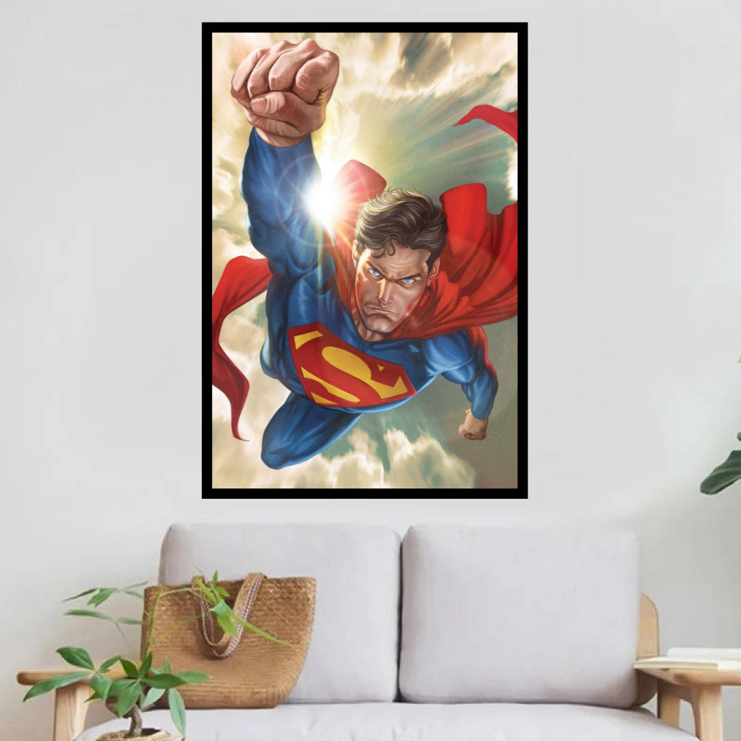 superman-in-flight-diamond-painting-art-kit