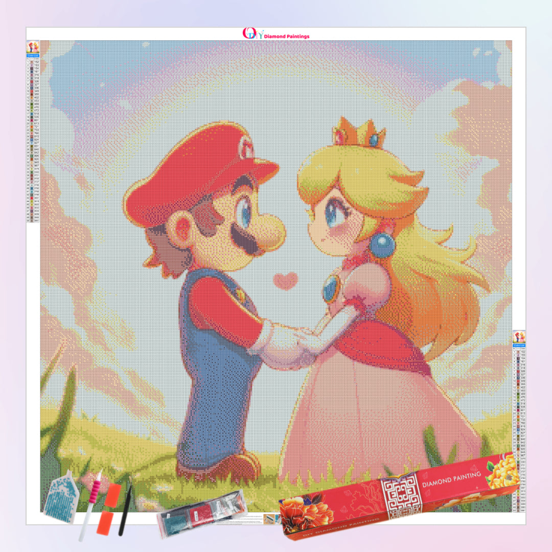 sweet-love-mario-and-princess-peach-diamond-painting-art-kit