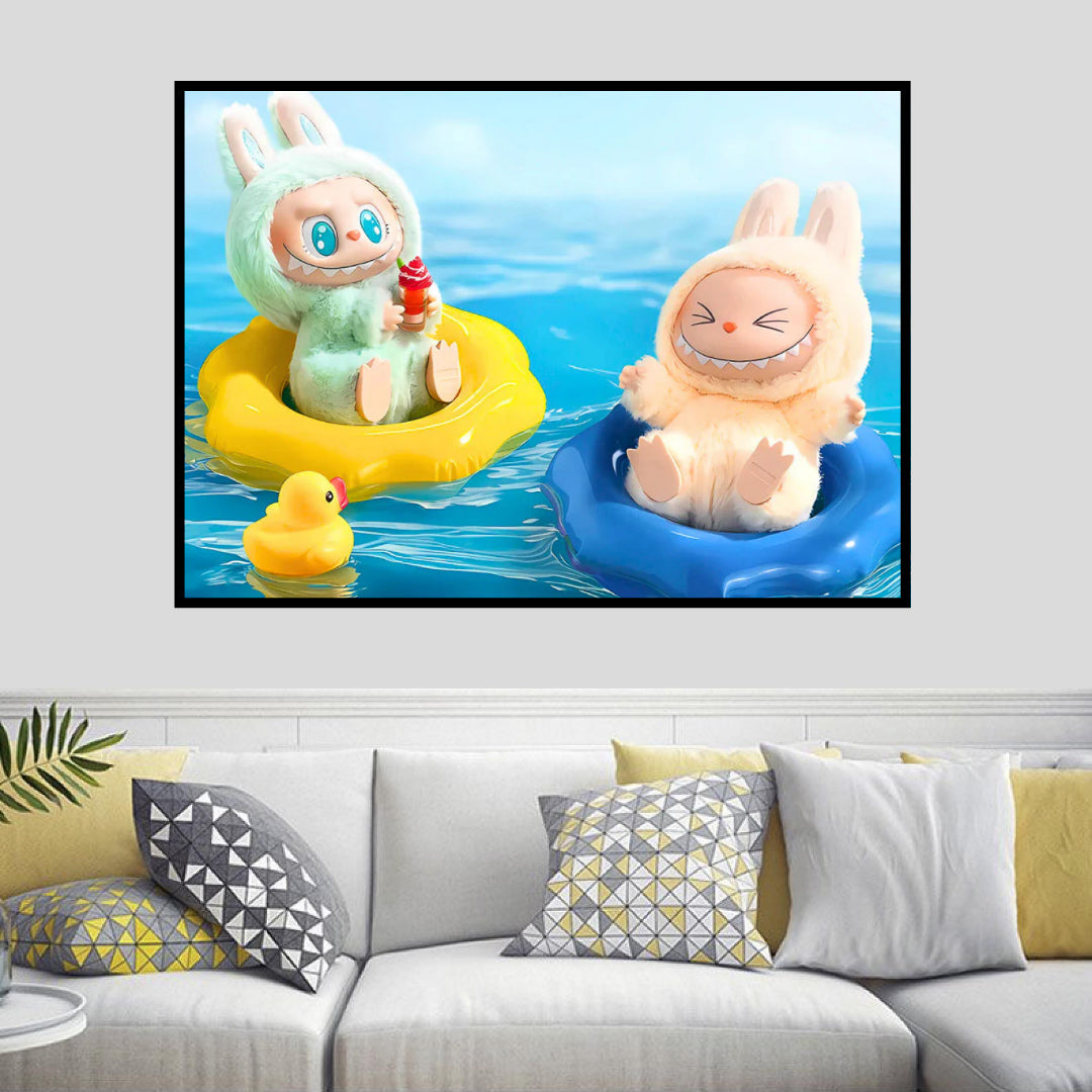 swimming-labubu-diamond-painting-art-kit