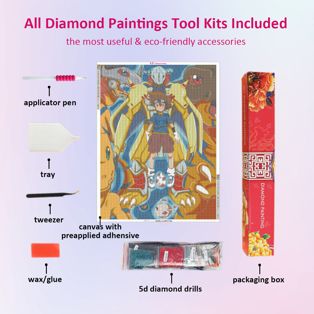 tai-and-agumon-diamond-painting-art-kit