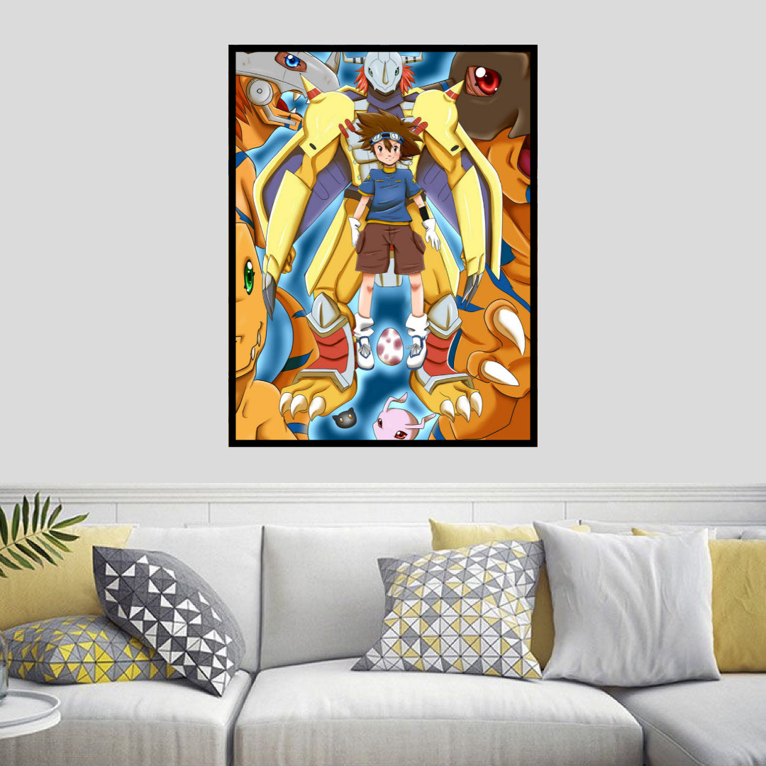 tai-and-agumon-diamond-painting-art-kit