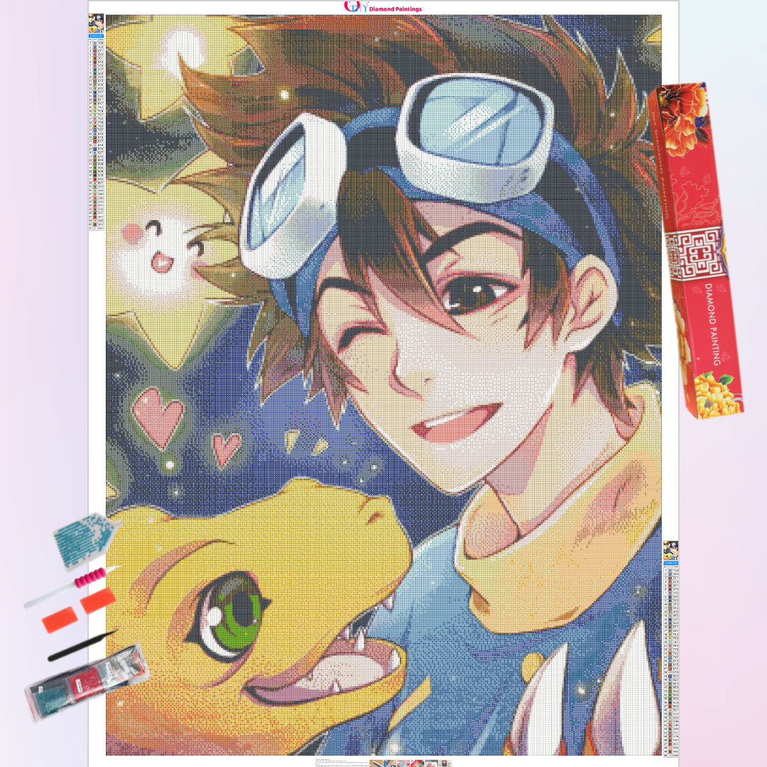taichi-and-agumon-diamond-painting-art-kit
