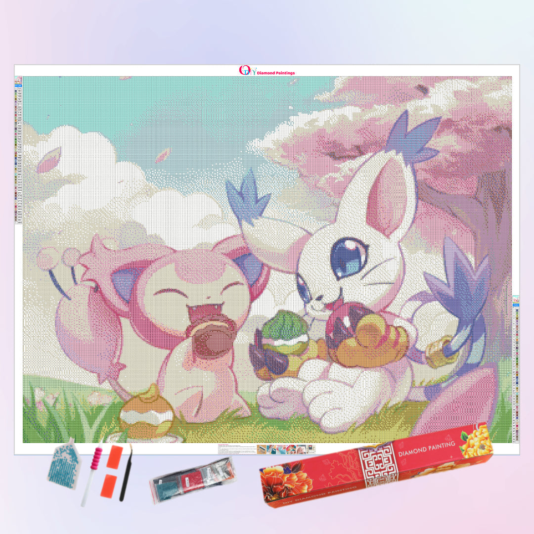 tailmon-picnic-diamond-painting-art-kit