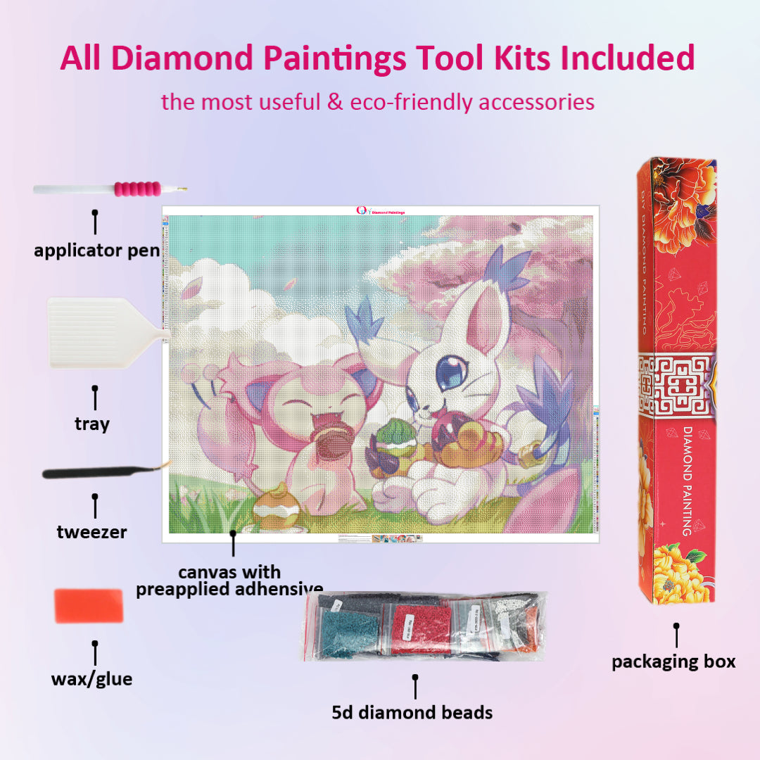 tailmon-picnic-diamond-painting-art-kit