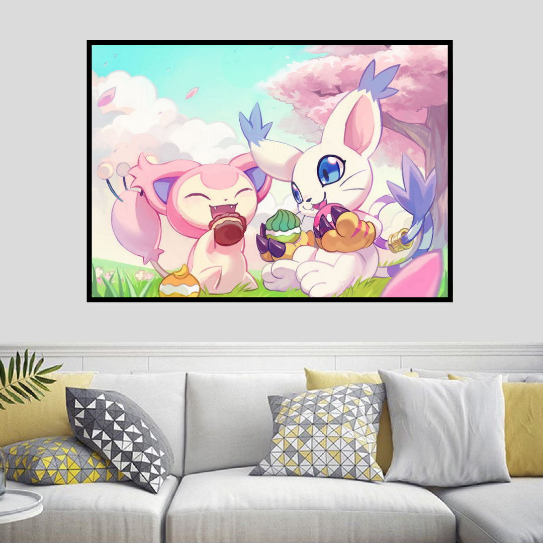 tailmon-picnic-diamond-painting-art-kit