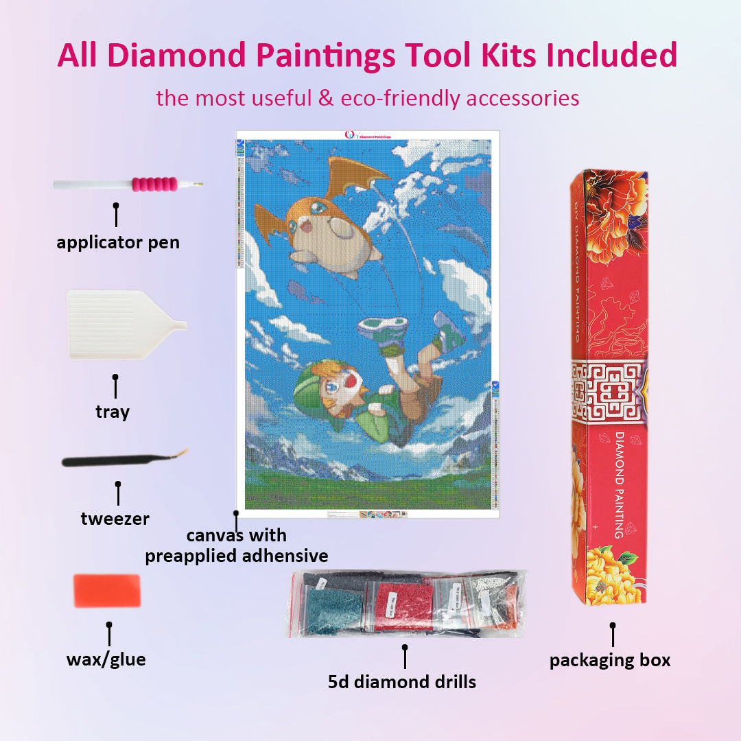 takeru-and-patamon-diamond-painting-art-kit