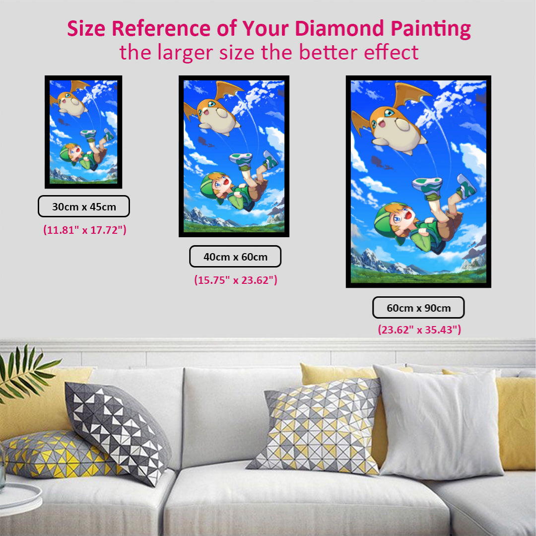 takeru-and-patamon-diamond-painting-art-kit