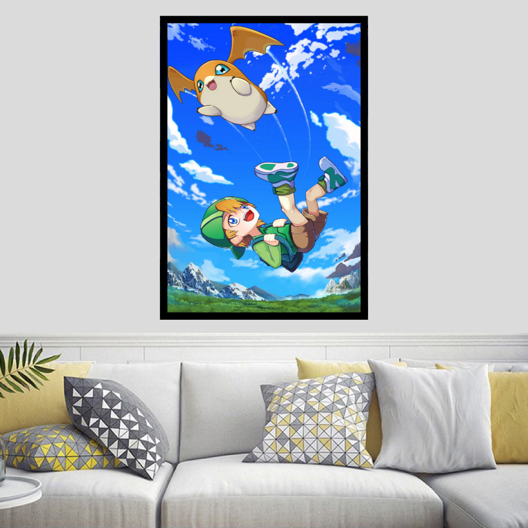 takeru-and-patamon-diamond-painting-art-kit