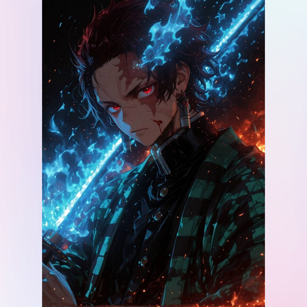 tanjiro-glare-diamond-painting-art-kit