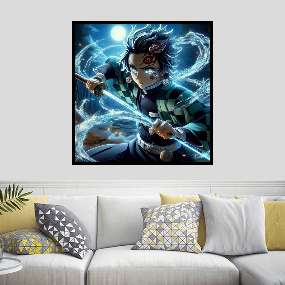 tanjiro-in-water-breathing-diamond-painting-art-kit